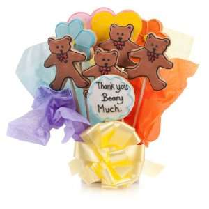 Thank You Beary Much Cookie Bouquet  9 Pc Bouquet