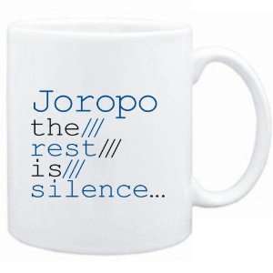  Mug White  Joropo the rest is silence  Music Sports 