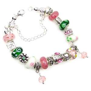  Designer created Family 7 Inch Charm Bracelet with 19 