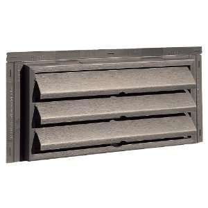  Edge 9 x 18 1/2 Clay Vinyl Foundation Vent without Ring 140170919008