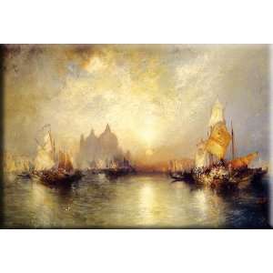 Entrance to the Grand Canal, Venice 30x21 Streched Canvas Art by Moran 