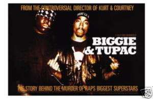 BIGGIE AND TUPAC RAP MUSIC POSTER notorious big  