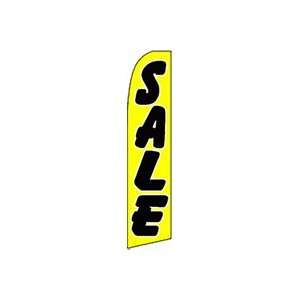  Sale (Yellow/Black) Feather Banner Flag (11.5 x 3 Feet 