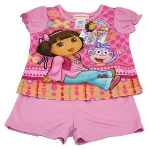  Dora the Explorer T shirt & Shorts Pants 12 Months 