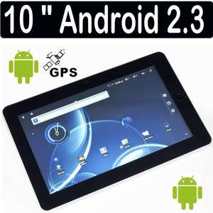 10 Inch Touch Screen Google Android 2.3 HDMI Camera GPS Tablet PC MID 