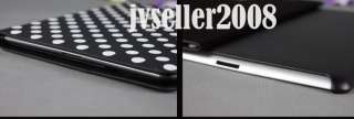   Dot Leather Stand Cover Case For iPad 2 2th Black 076783016996  