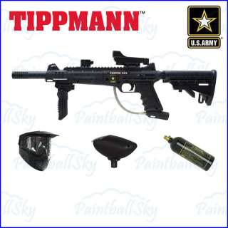   Tippmann Carver One Attack Edition Paintball Marker W/ Goggle  
