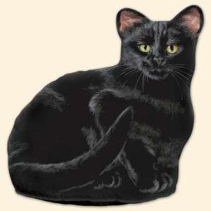 New Black Halloween Cat Doorstop Adeline Halvorson  