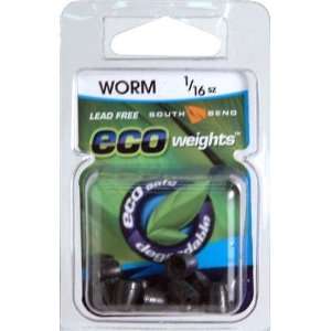 South Bend   Eco Worm Weight 1/16 Size 16 Pack han  Sports 