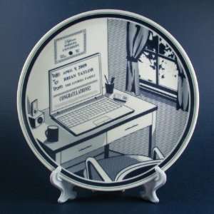 Personalized Email Keepsake Plate 