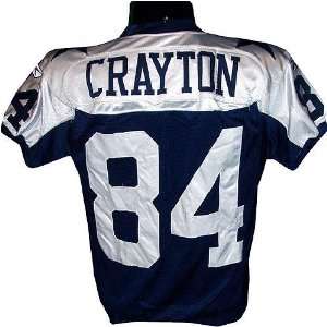  Patrick Crayton #84 2008 Cowboys Game Used Throwback 