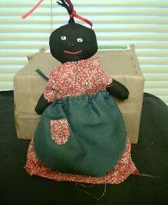 HOME MADE AFRICAN AMERICAN DOLL 7  