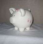baby girl pink shower gift first piggy money pig bank