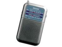 DEGEN DE333 (Grey) FM/AM 2 BAND Pocket Radio Receiver  