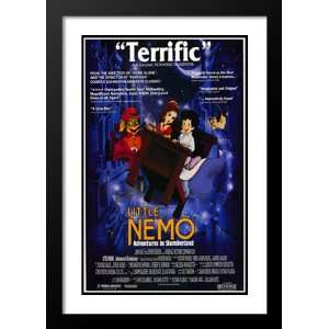  Little Nemo Slumberland 32x45 Framed and Double Matted Movie 