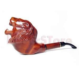 Pipe Tobacco Pipes pipe Long Smoking Pipe/pipes Lion Head Wooden Pipe 