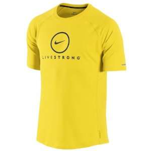  Mens LIVESTRONG Dri FIT Shirt   Yellow