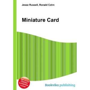  Miniature Card Ronald Cohn Jesse Russell Books