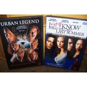 Urban Legend and I Still Know What You Did Last Summer DVDs