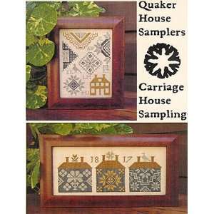    Quaker House Samplers   Cross Stitch Pattern Arts, Crafts & Sewing
