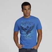 UK Style by French Connection Men’s T Shirt Brixton Bird Graphic at 