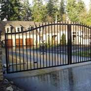 Mighty Mule St. Augustine 16 Double Leaf Driveway Gate 