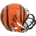 Autograph Sports Charlie Joiner Signed Bengals Throwback Mini Helmet 