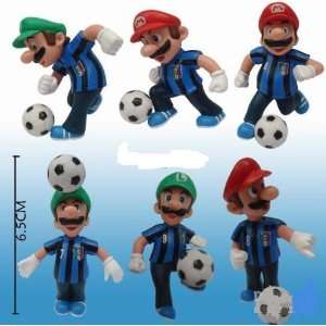  Super Mario Brothers Soccer Team   Italy(set of 6 
