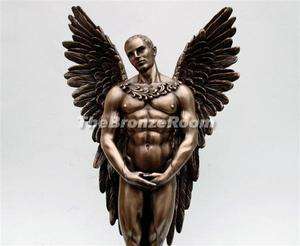 Heaven Sent Male Angel   Bronze Sculpture  