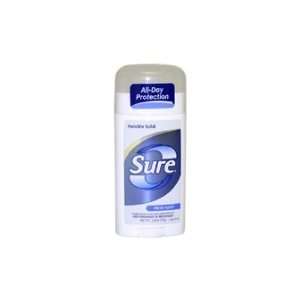 Sure Anti Perspirant & Deodorant, Invisible Solid, Fresh Scent, 2.6 oz 