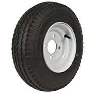 Loadstar 480/400 8 LRB Trailer Tire and 4 Hole Wheel 