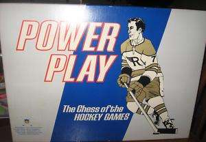 1970 Power Play Hockey board game Romac Industries  