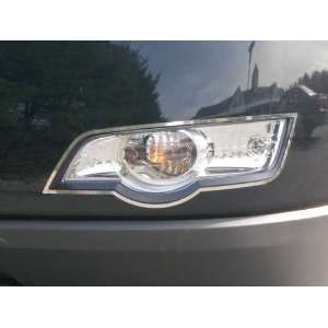  2009 2011 Chevy Traverse 2pc Front Marker Light Trim 