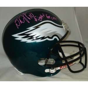     JSA FIGHT FOR CURE   Autographed NFL Helmets