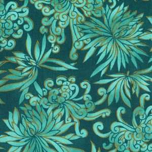  Yoshko II quilt fabric by Blank Quilting, BTR5205M GREEN 