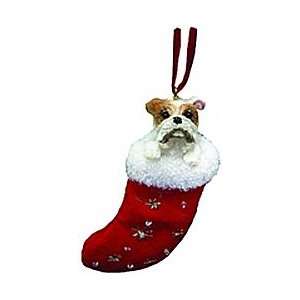  Santas Little Pals Bulldog Ornament