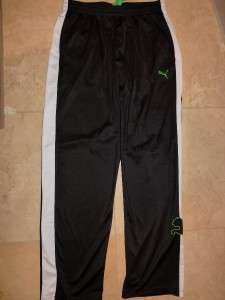 NEW PUMA Mens Poly Knitted Tricot Cat Logo Athletic Pant Different 