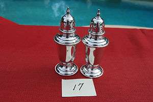 Gorham   Sterling Salt and Pepper Shakers   NM   (#17)  
