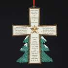 KSA Club Pack of 12 Christmas Prayer Cross Tree Ornaments 5