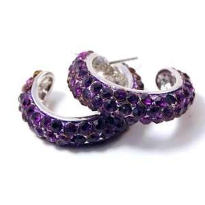  Gorgeous Boutique Style Small Hoop Earrings with Sparkling 