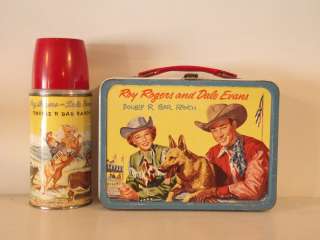   ROY ROGERS & DALE EVANS DOUBLE R BAR RANCH Lunchbox & Thermos  