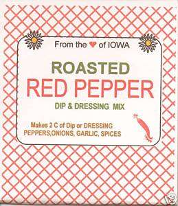 LAUREL GARDENS ROASTED RED PEPPER DIP & DRESSING MIX  