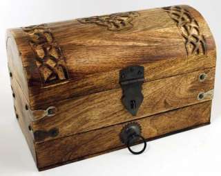Celtic Cross Altar Chest Cupboard Trunk Chest  
