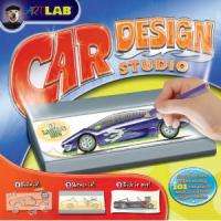 CAR DESIGN STUDIO ArtLab for Kids with Light Table 9781932855982 