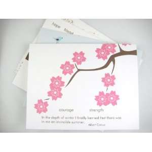  Inspirational Blank Note Card Set