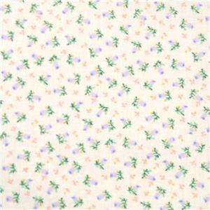 Marcus Brothers Cotton Calico, Tiny Purple Flowers FQs  