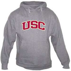  USC Tackle Twill Hooded Sweatshirt (Grey) Sports 