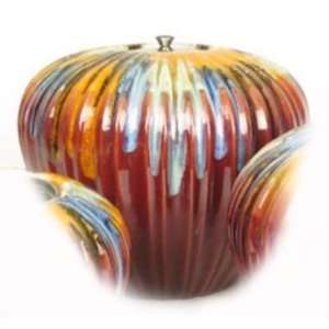  LARGE RAINBOW DRIZZLE Fire Pot by Windflame Patio, Lawn 