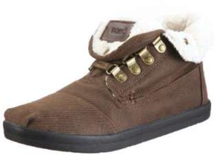  Toms   Womens Fleece Botas Shoes in Highland Brown Shoes