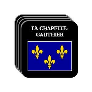 Ile de France   LA CHAPELLE GAUTHIER Set of 4 Mini Mousepad Coasters